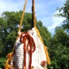 retro 1970's hippy bag